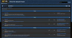 Desktop Screenshot of forum.efnet.org