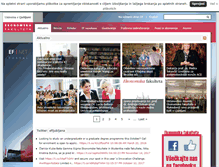 Tablet Screenshot of efnet.si